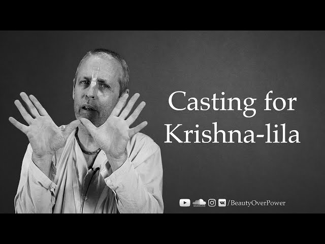 Casting for Krishna-lila