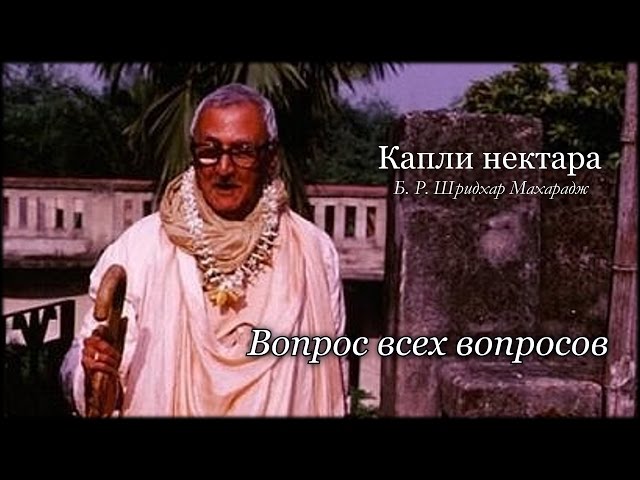 Вопрос всех вопросов