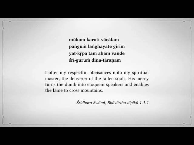 mūkaṁ karoti vācālaṁ