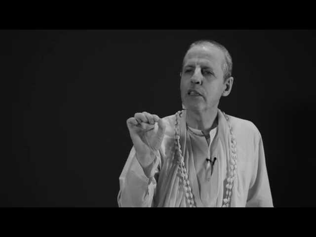 Holding the Lotus Feet of Tulasi Devi