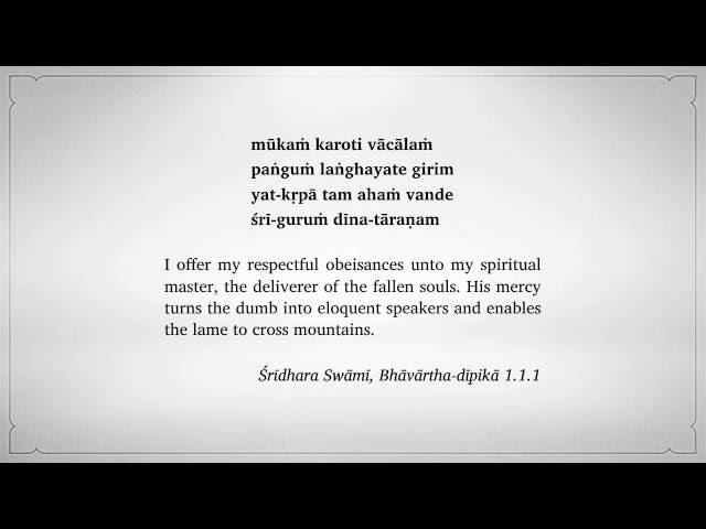 mūkaṁ karoti vācālaṁ